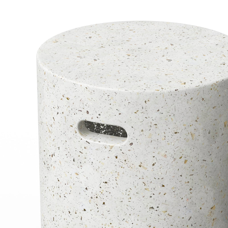 Cylinder Stool - Urbia Stools + Benches + Ottomans - Dark Grey - HORNE