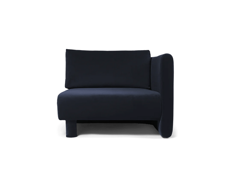Dase Sofa Armrest - Right - Ferm Living Sofas - Soft Bouclé - Natural - HORNE