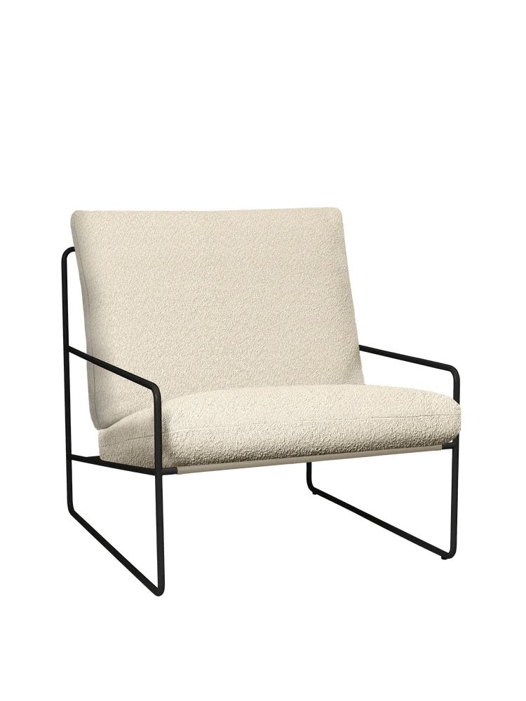 Desert Sofa 1 - Seater - Ferm Living - Sofas - Black/ Chocolate - HORNE