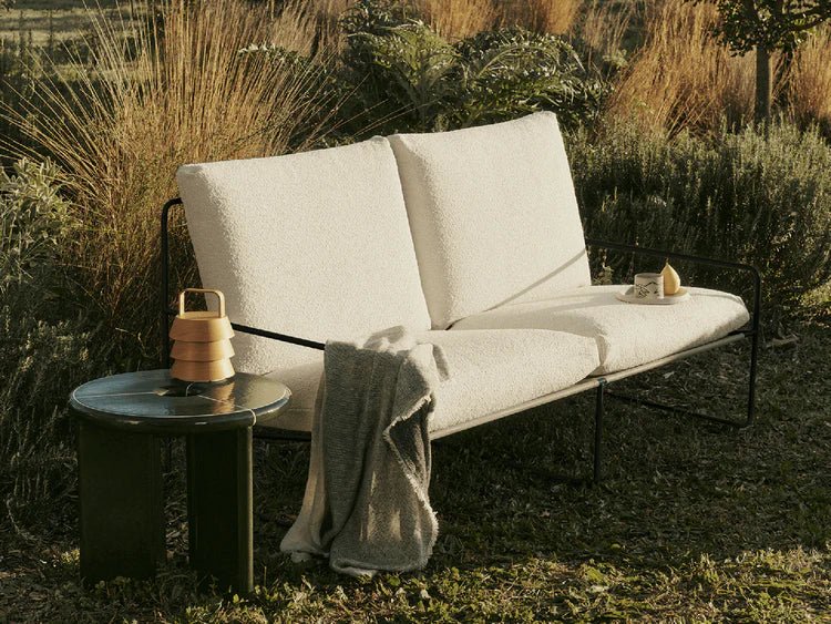 Desert Sofa 2 - Seater - Ferm Living - Sofas - Black/ Chocolate - HORNE