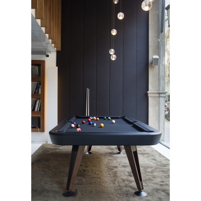 Diagonal RS Barcelona Pool Table - Games + Recreation - 7 ft - Iroko - White - HORNE