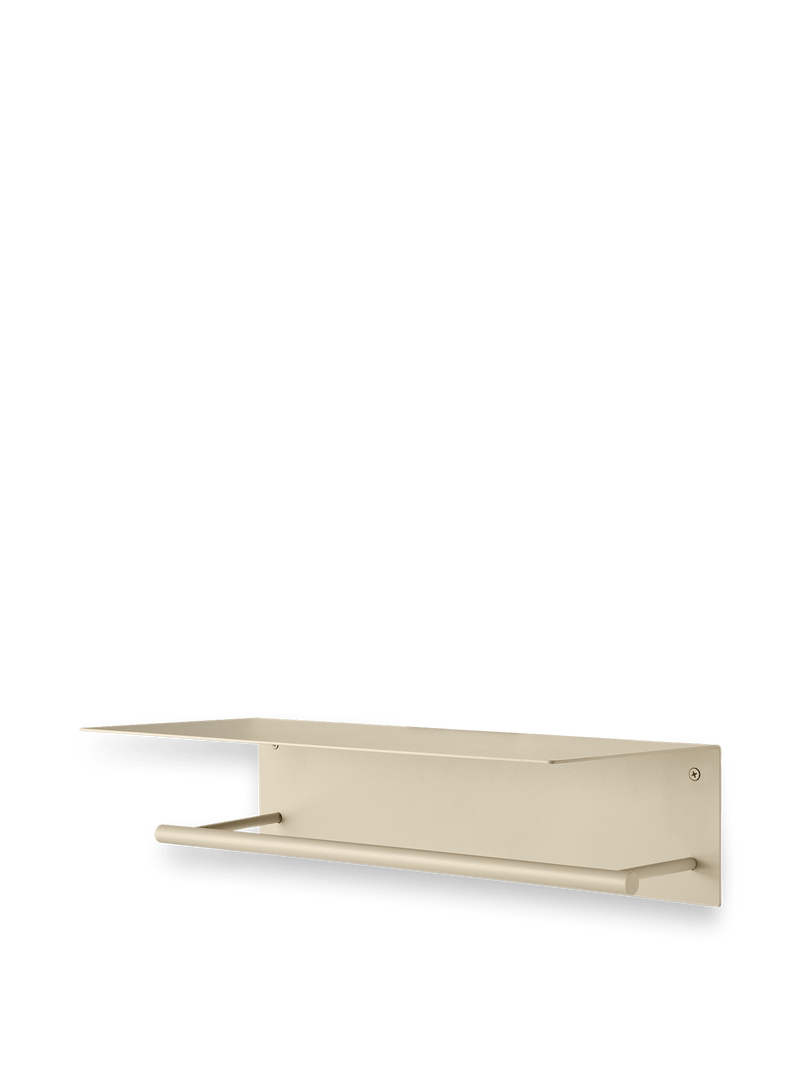Dora Towel Shelf - Ferm Living - Shelving - Black - HORNE