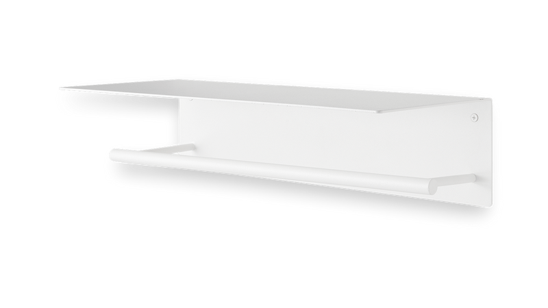 Dora Towel Shelf - Ferm Living - Shelving - Black - HORNE