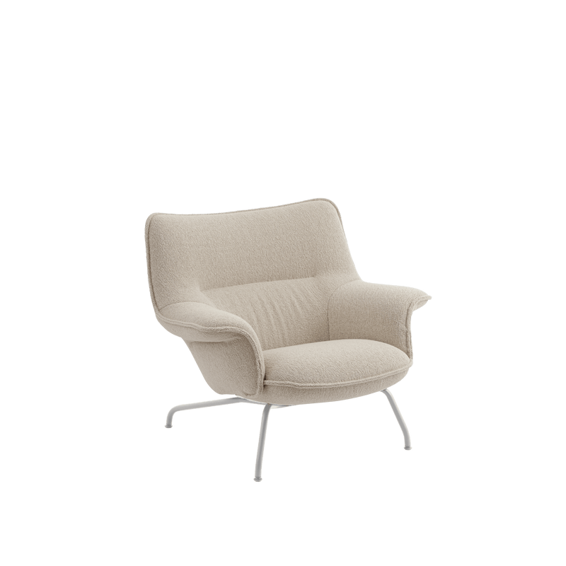Doze Lounge Chair - Muuto - Chairs - Ocean 80/Anthracite Black - HORNE