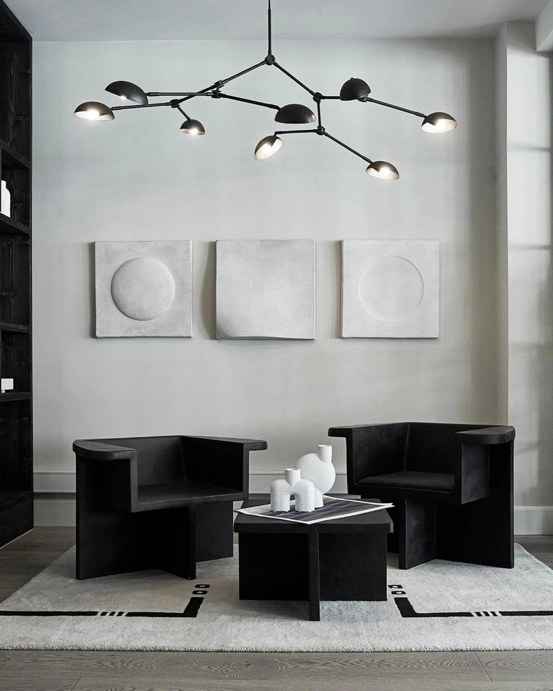 Drop Chandelier - 101 Copenhagen Lighting - Mini - Oxidized - HORNE