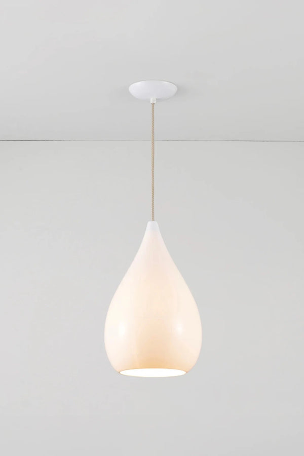 Drop One Pendant - Original BTC Pendants - White - HORNE