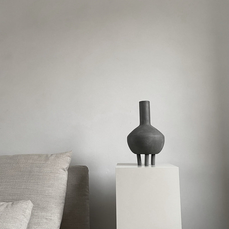 Duck Vase Fat - 101 Copenhagen Vases - Dark grey - HORNE
