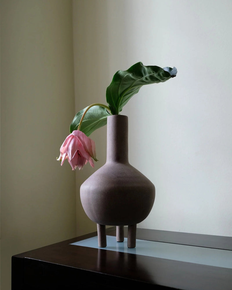 Duck Vase Fat - 101 Copenhagen Vases - Dark grey - HORNE