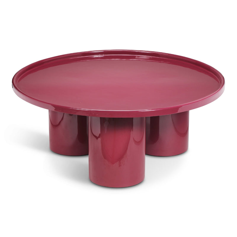 Eclat - Sofia Enamel Coffee Table - Urbia Coffee Tables - Aegean Teal - HORNE