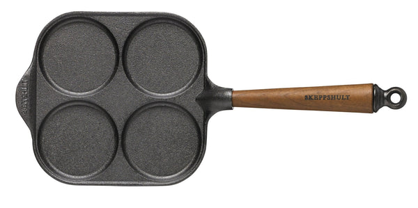 Egg Pan with Walnut Handle - 8" - SKEPPSHULT - Cookware - HORNE