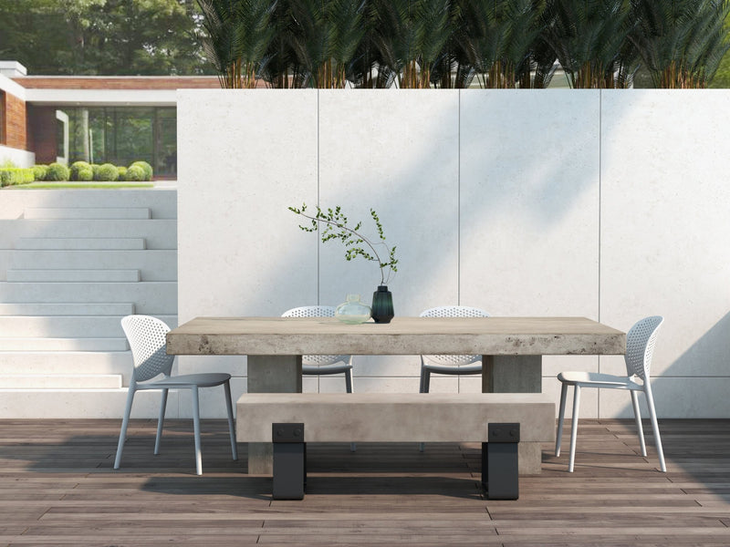Elcor Table - Dining Height - Urbia Tables - Dark Grey - Small - HORNE