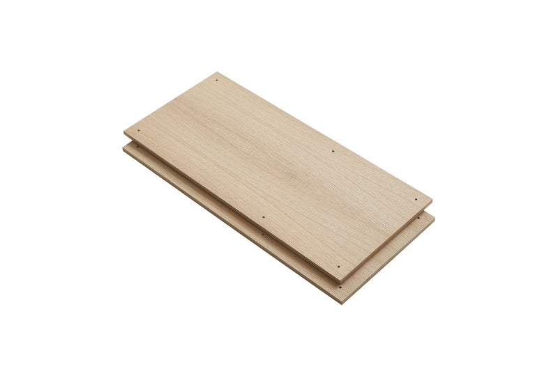 Elevate Shelf B - Woud Shelving - White - HORNE