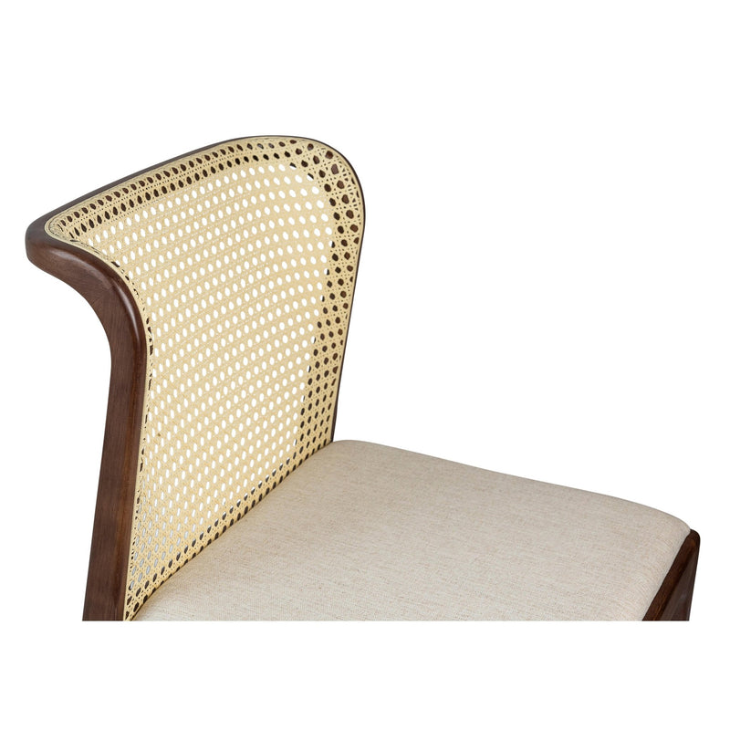 Eloa Cane Side Chair - Urbia Chairs - Essence Grey Ebano - HORNE