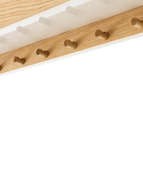 Epoch Shelf with Rack - Long - Audo Copenhagen - Shelving - Natural Oak - HORNE