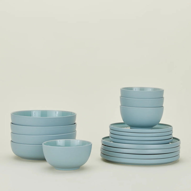Essential Dinnerware - 16 Piece Set - Hawkins New York Dinnerware - Bone - HORNE