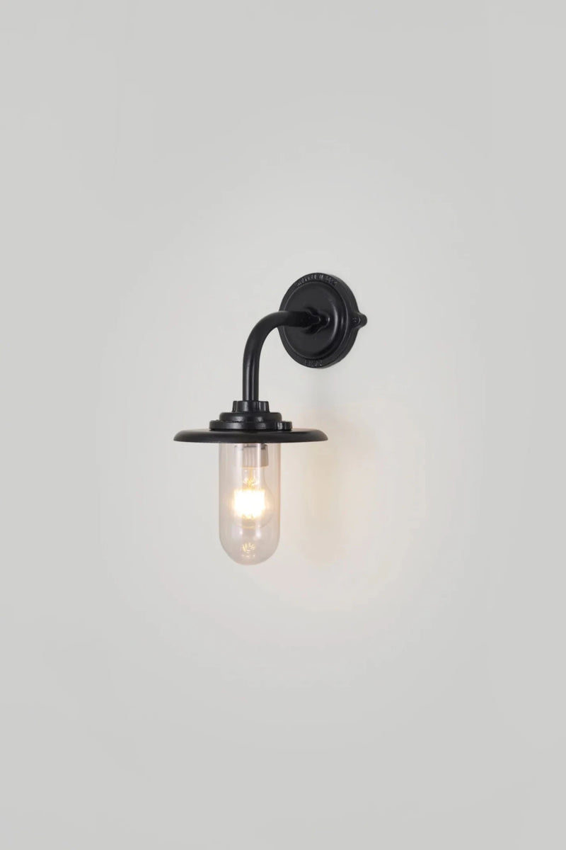Exterior Bracket Light - 60W - Davey Lighting Outdoor Lights - Galvanised Silver - Clear - HORNE