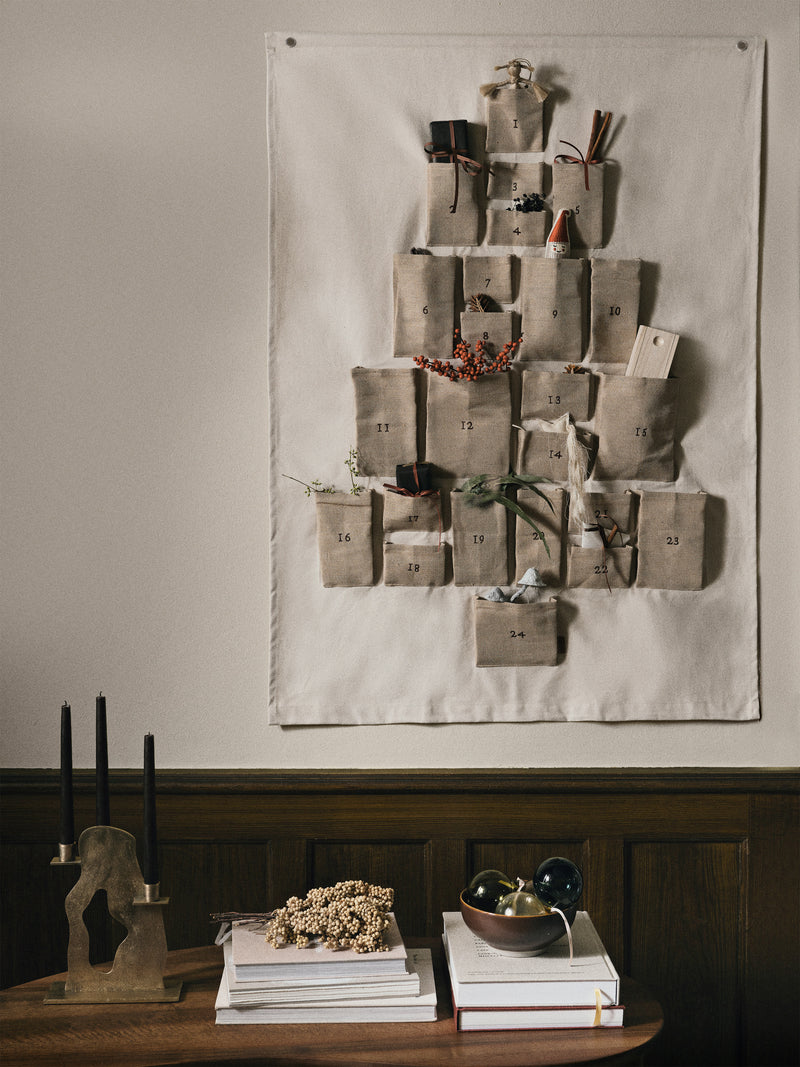 Erode Candle Holder - Ferm Living - Candle Holders - Black - HORNE