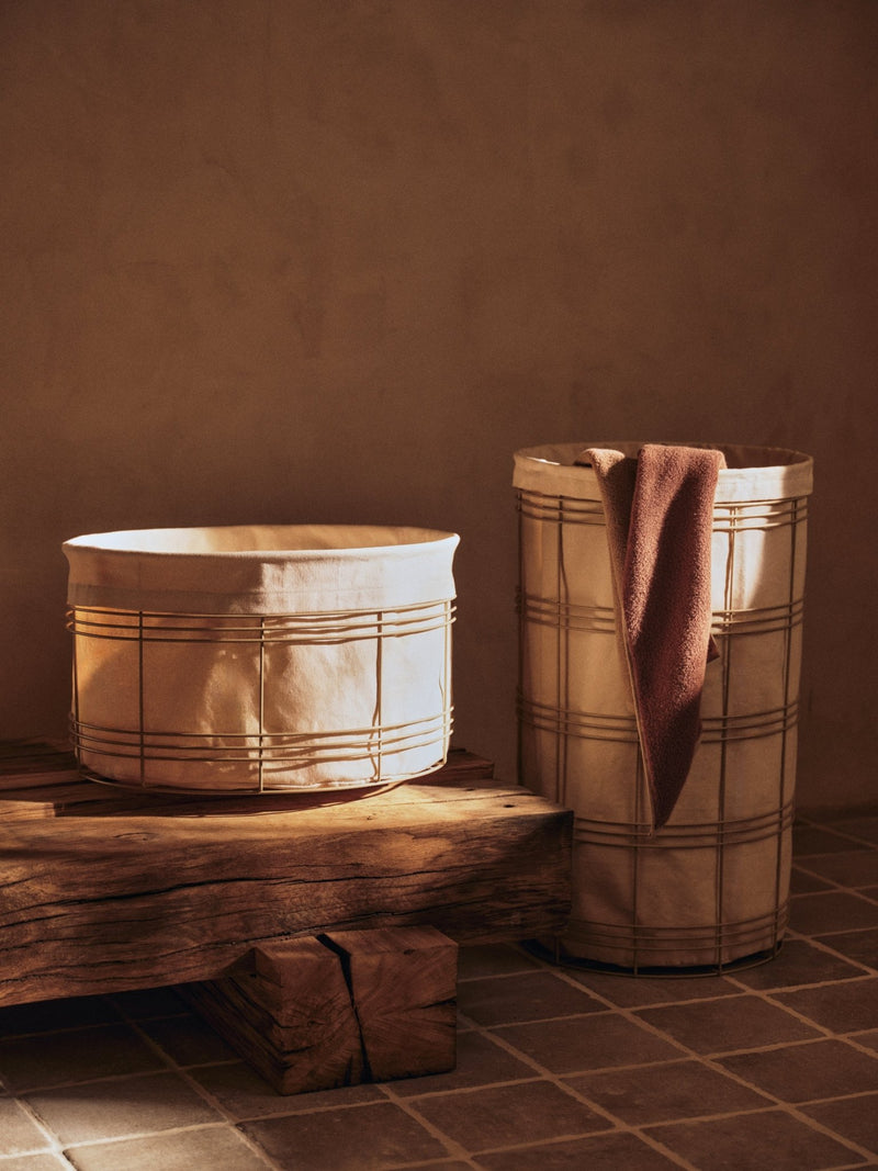 Fio Laundry Basket - Ferm Living Storage + Organization - HORNE