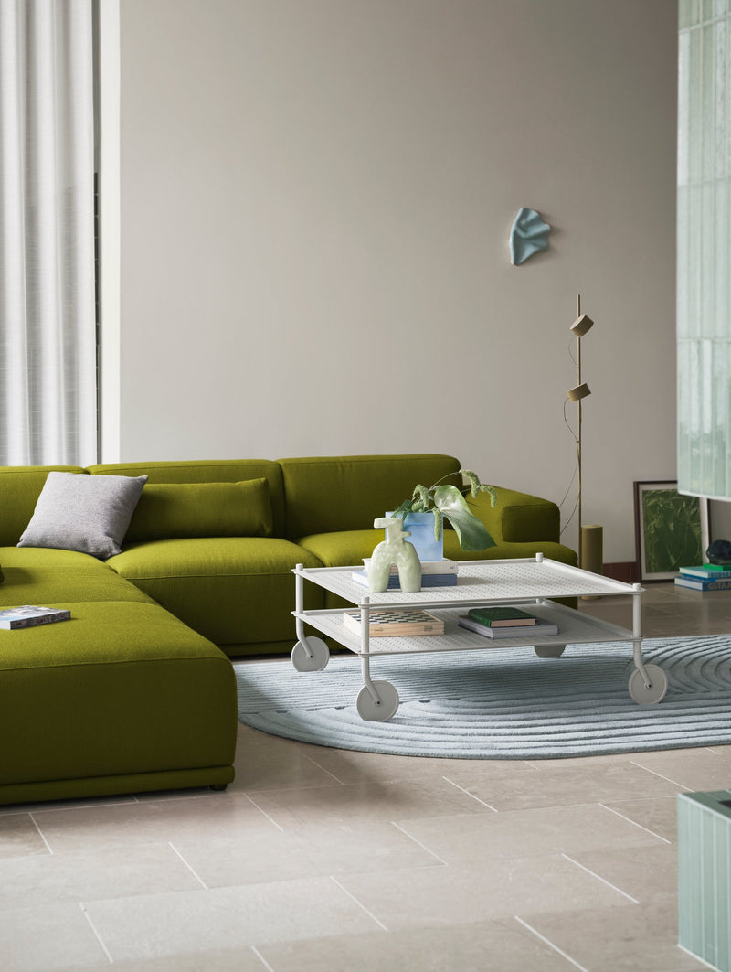 Flow Coffee Table - Muuto Trolleys + Carts - Grey - HORNE