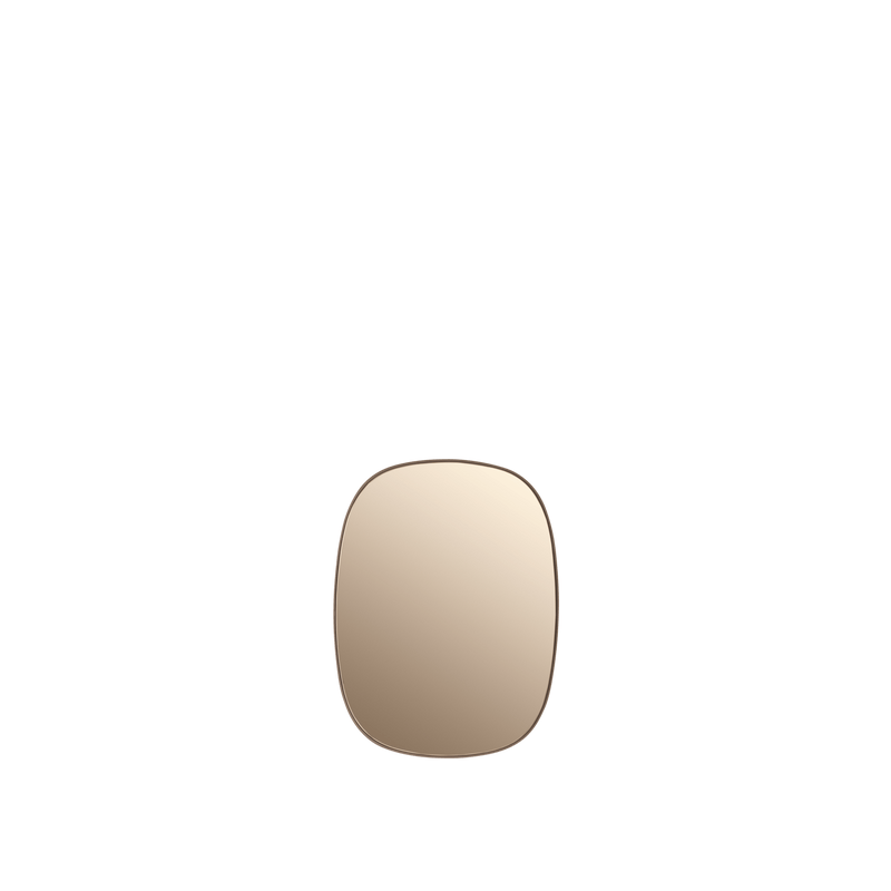 Framed Mirror - Muuto Mirrors - Small - Rose/Clear - HORNE