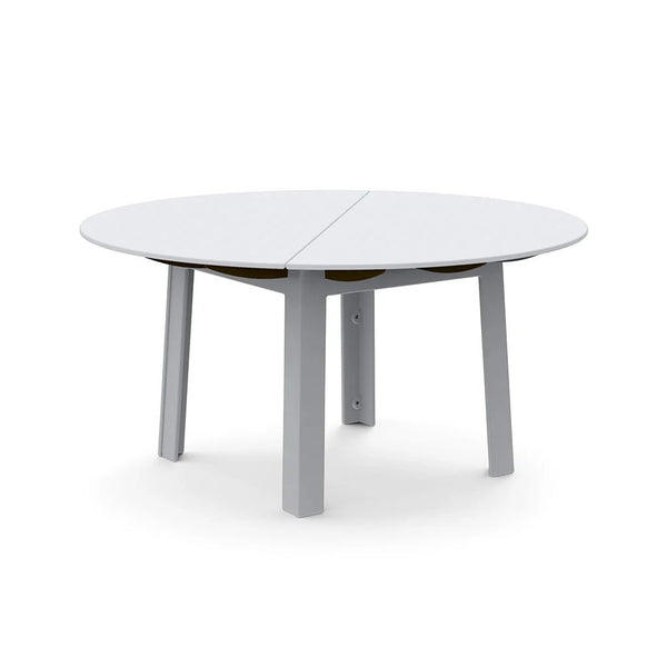 Fresh Air Round Table - 60" - Loll Designs Outdoor Furniture - Standard Table Top - Driftwood - HORNE