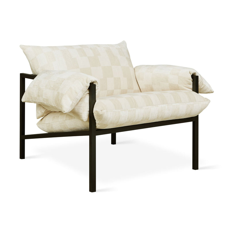 Fulton Lounge Chair - Gus* Modern - Chairs - Mosaic Shell - HORNE