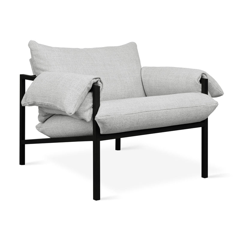Fulton Lounge Chair - Gus* Modern - Chairs - Mosaic Shell - HORNE