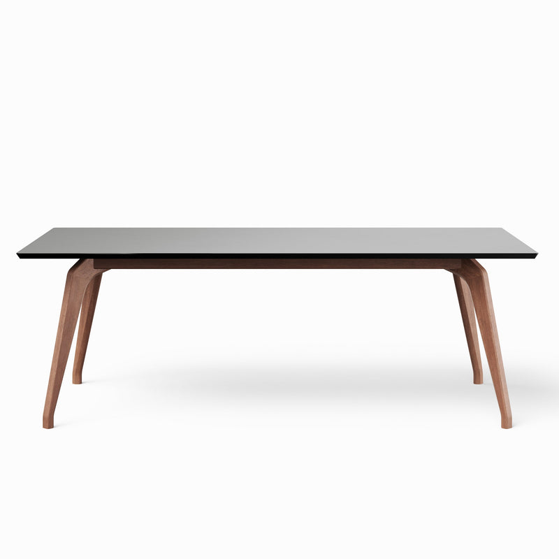 Giane Dining Table - Urbia Tables - Black Nogal - Small - HORNE