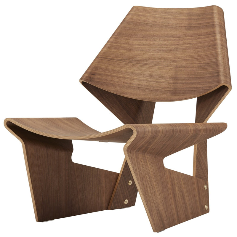 GJ Bow Chair - Lange Production Chairs - Black - HORNE
