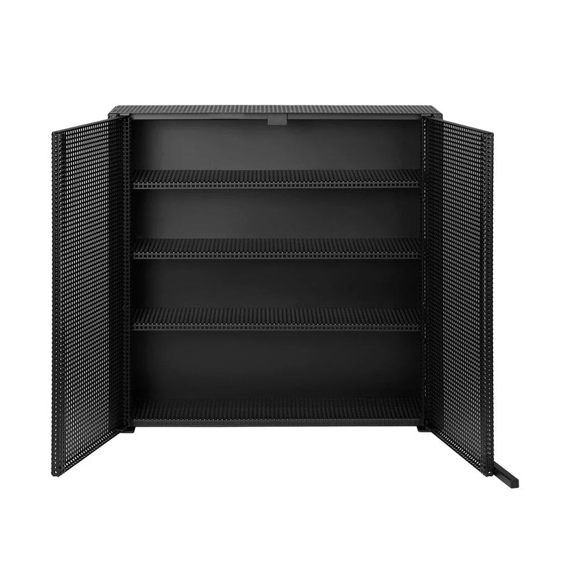 Grid Wall Cabinet - Kristina Dam Sideboards + Cabinets - Beige - HORNE
