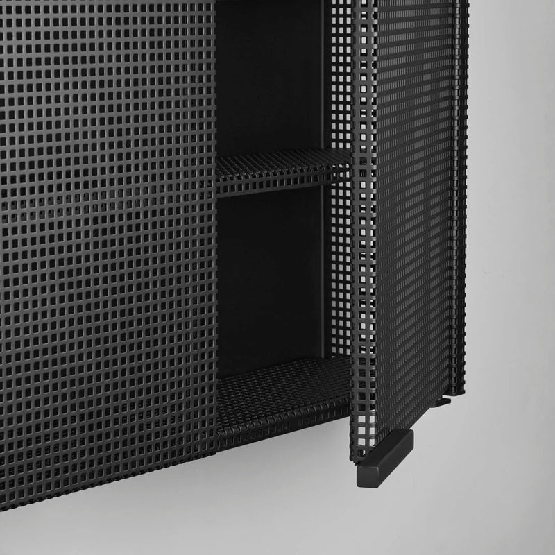 Grid Wall Cabinet - Kristina Dam Sideboards + Cabinets - Beige - HORNE