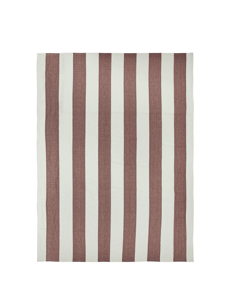 Hale Tablecloth - Ferm Living Kitchen & Dining - Cashmere/Mocha/Indigo Blue - HORNE