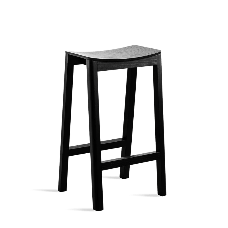 Halikko Bar Stool - Made By Choice Chairs - 25in - Black - HORNE