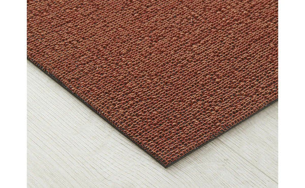 Heathered Shag Mat - Chilewich - Rugs - Doormat: 18" x 28" - Burnt Coral - HORNE