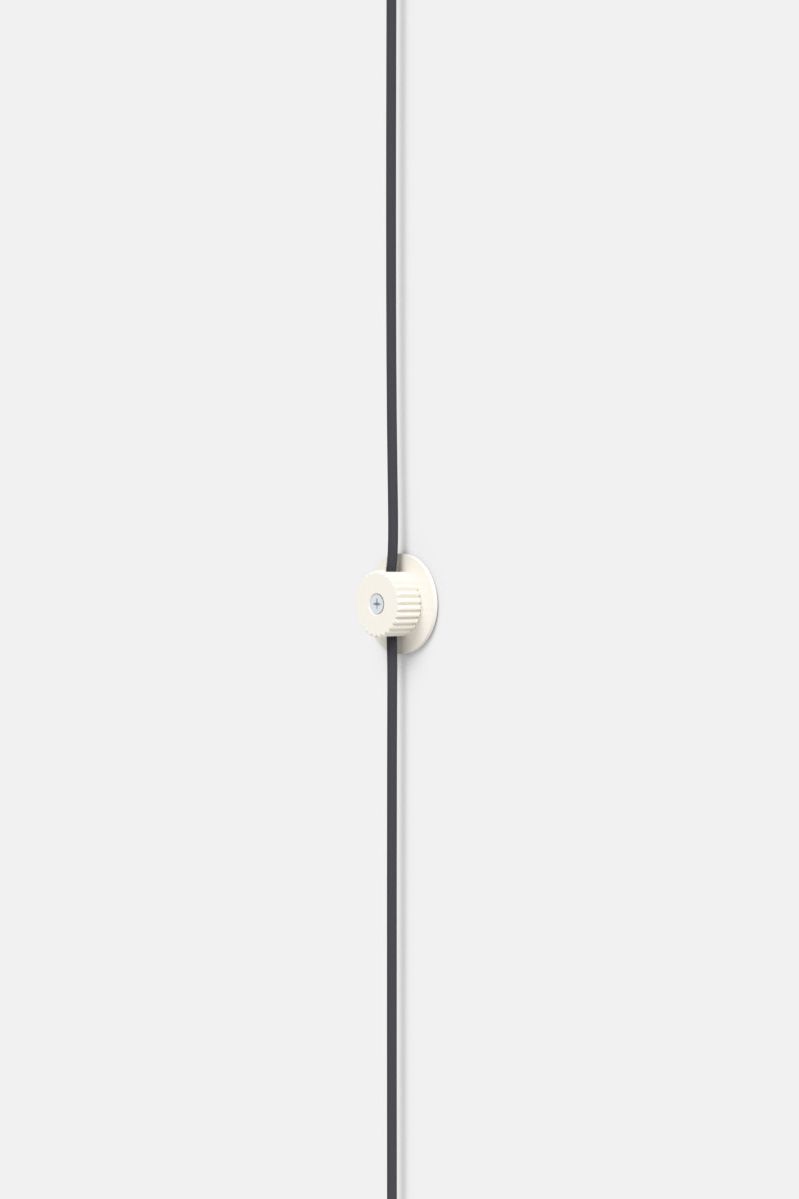 Hoist Pendant Plug - In - Large Glass Diffuser - Medium Shade - RBW Lighting - Cream White - Cream White - 2700K (warm white) - HORNE