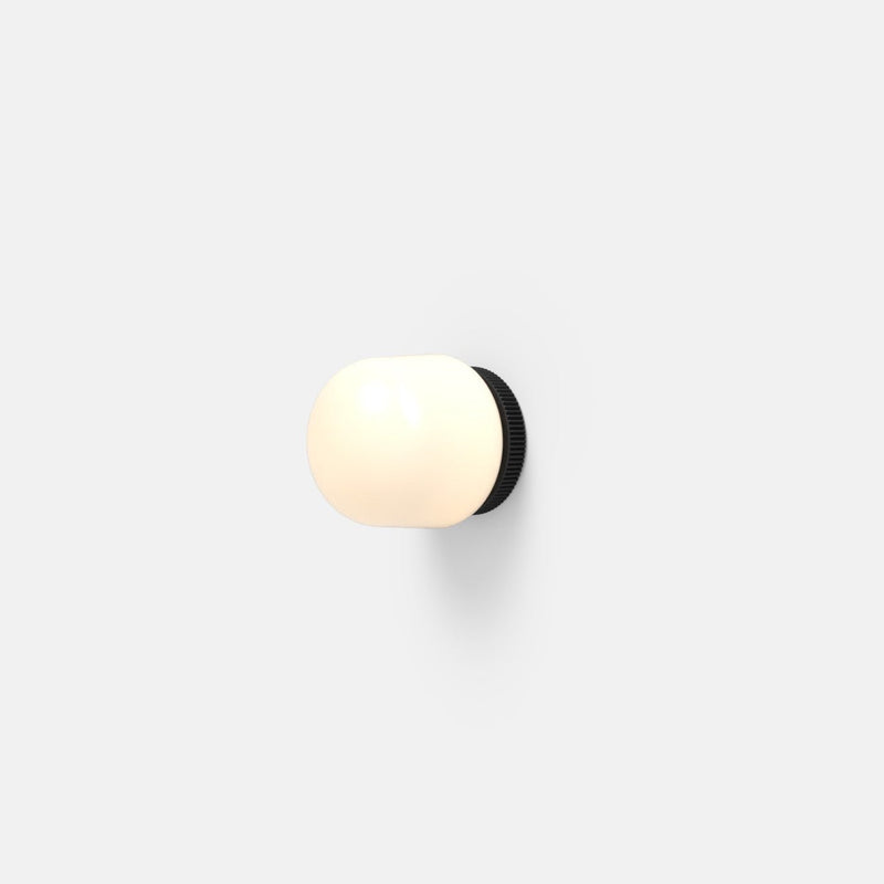 Hoist Sconce - No Shade - RBW Lighting - Cream White - Small Glass Diffuser - 2700K (warm white) - HORNE