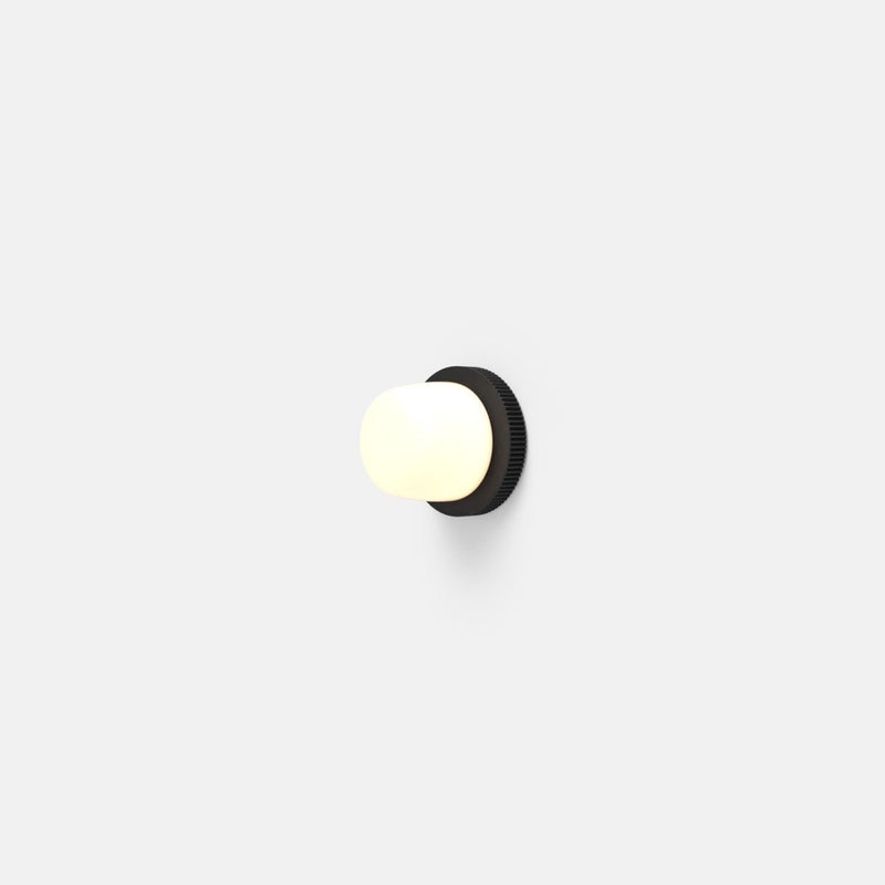 Hoist Sconce - No Shade - RBW Lighting - Cream White - Small Glass Diffuser - 2700K (warm white) - HORNE