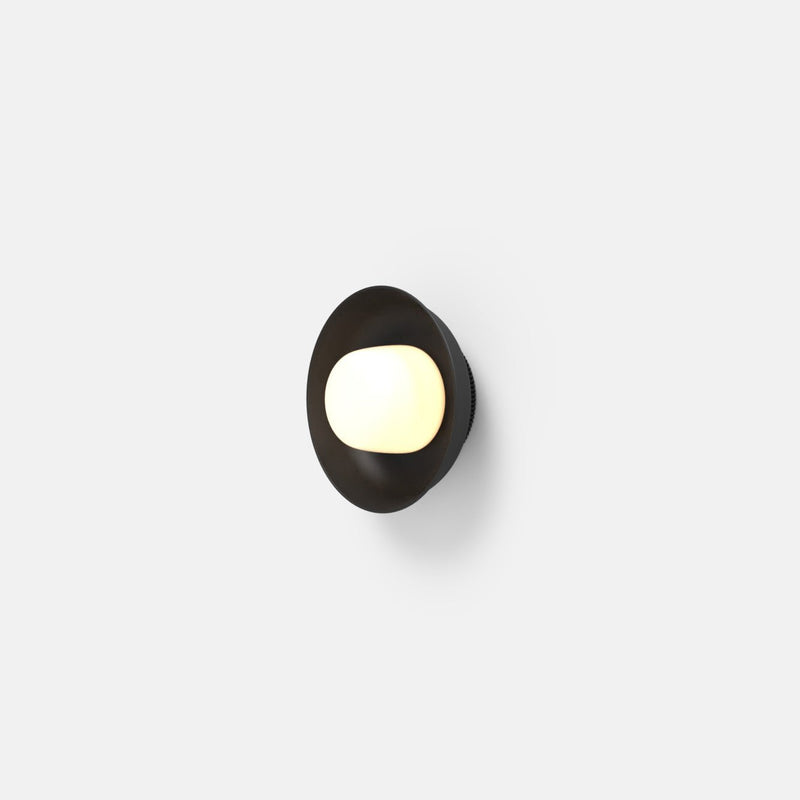 Hoist Sconce - Small Shade - RBW Lighting - Cream White - Small Glass Diffuser - 2700K (warm white) - HORNE