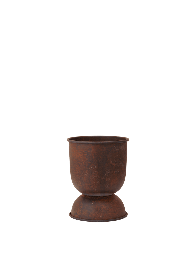 Hourglass Pot - Extra Small - Ferm Living Office Accessories - Aluminium - HORNE