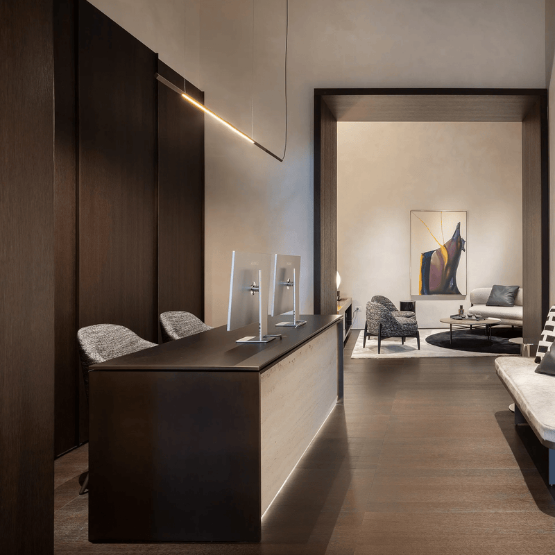 Ilo Horizontal Pendant - Oluce - Pendants - HORNE