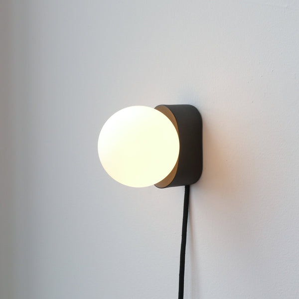 Iota Sconce - Misewell Lamps - Black - HORNE