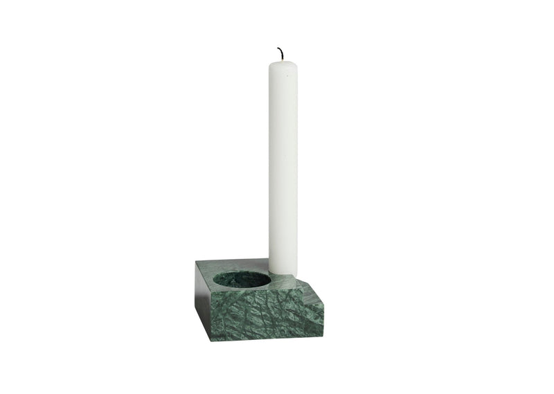 Jeu De Dés 3 Candle Holder - Woud Candle Holders - Black - HORNE