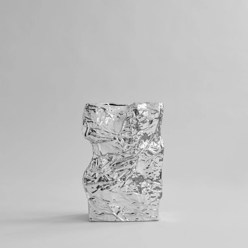 Kami Vase - 101 Copenhagen Vases - Big - Chrome - HORNE