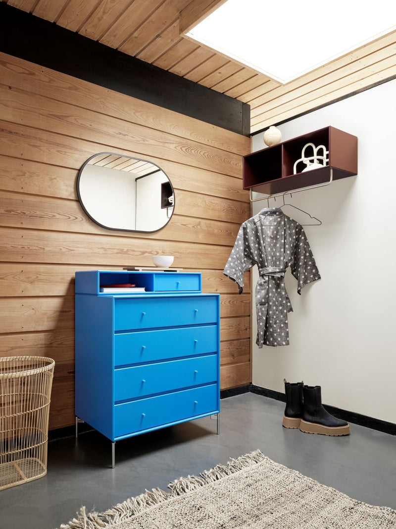 Keep Dresser - With Legs - Montana - Dressers - Azure - Matte Chrome - HORNE