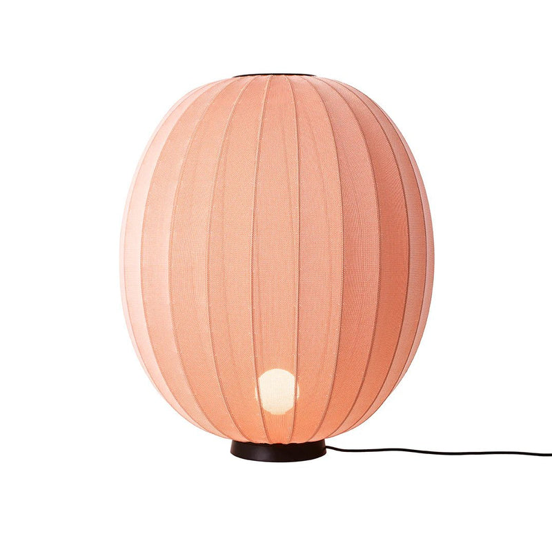 Knit - Wit Floor Level Lamp - Made by Hand Floor Lamps - 60 - Black - HORNE