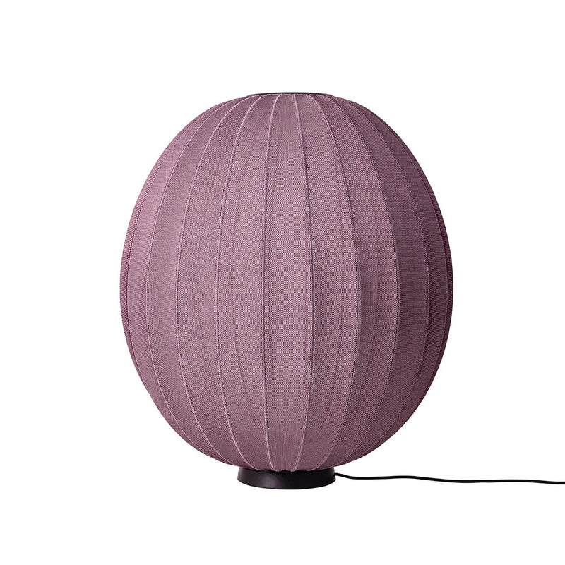 Knit - Wit Floor Level Lamp - Made by Hand Floor Lamps - 60 - Black - HORNE