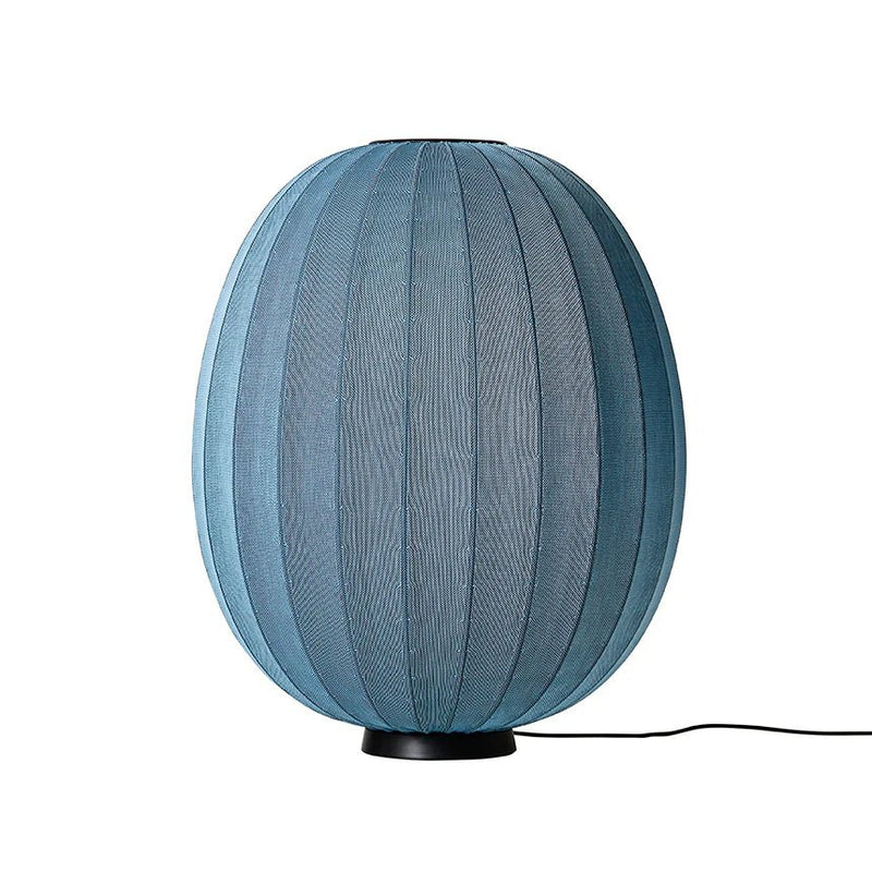 Knit - Wit Floor Level Lamp - Made by Hand Floor Lamps - 60 - Black - HORNE