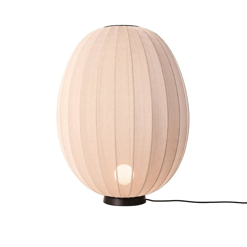 Knit - Wit Floor Level Lamp - Made by Hand Floor Lamps - 60 - Black - HORNE