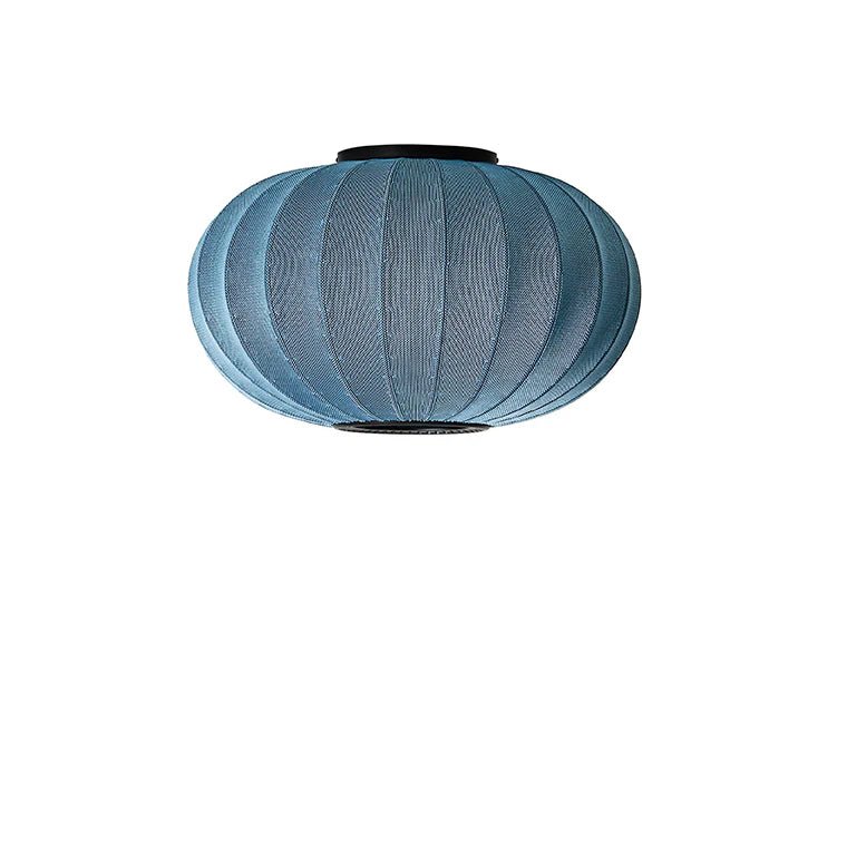 Knit - Wit Oval Ceiling/Wall Light - Made by Hand Pendants - 45 - Black - HORNE