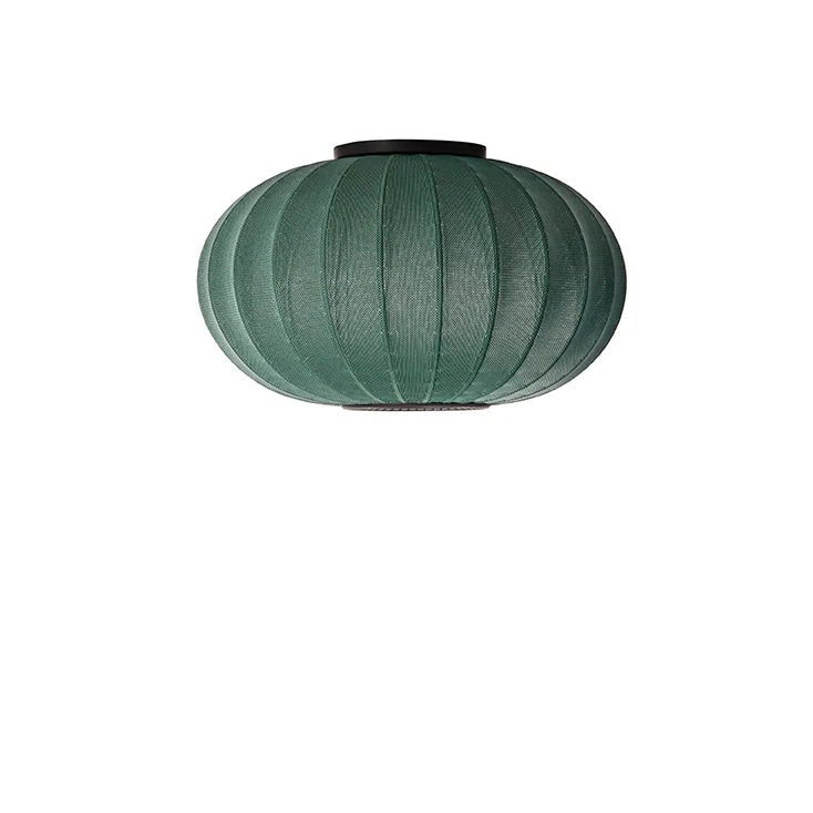 Knit - Wit Oval Ceiling/Wall Light - Made by Hand Pendants - 45 - Black - HORNE